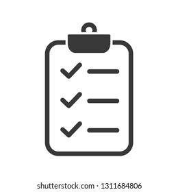 clipboard icon vector template