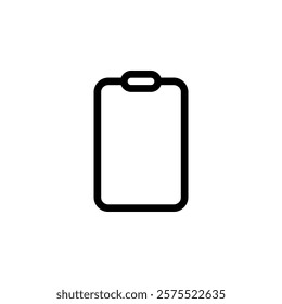 clipboard icon vector template design