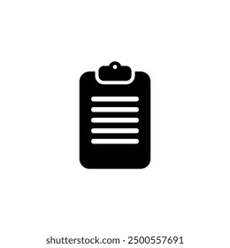 Clipboard icon vector. Todo list icon. Checklist icon.