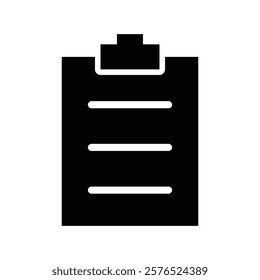 Clipboard icon web design in vector