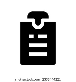 Clipboard-Icon für Ihre Website, Ihr Handy, Ihre Präsentation und Ihr Logo-Design.