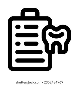 clipboard icon for your website, mobile, presentation, and logo design.