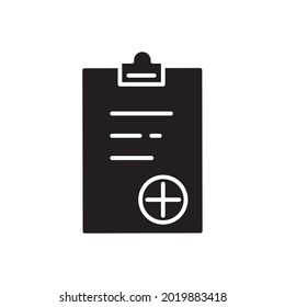 Clipboard icons symbol vector elements for infographic web