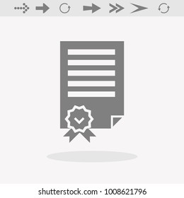 Clipboard Isolated Flat Web Mobile Icon Vector Sign Symbol Button Element Silhouette