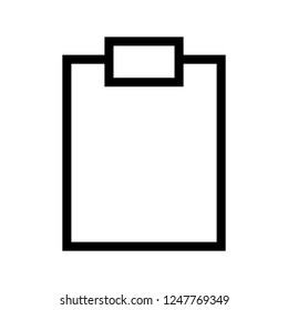 clipboard line icon