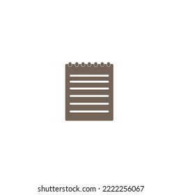 Clipboard line icon. Document for check-list, recipe, menu, business notes concept pictograph. Chancery office graphic logo. Vector illustration isolated on white background