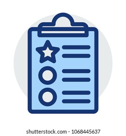 clipboard list check 