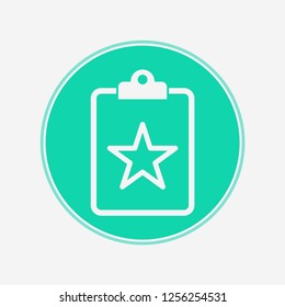 Clipboard network vector icon sign symbol