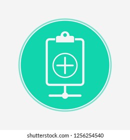 Clipboard network vector icon sign symbol