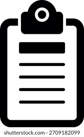 Neues Design-Vektorgrafik für kreative Symbole in der Zwischenablage