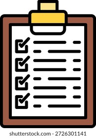 Clipboard New Creative Icon Design Vector