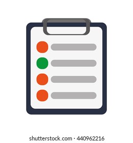 clipboard with paper