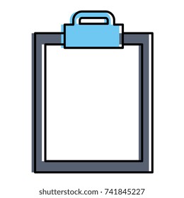 clipboard paper isolated icon