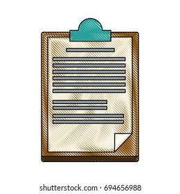 clipboard paper report document business