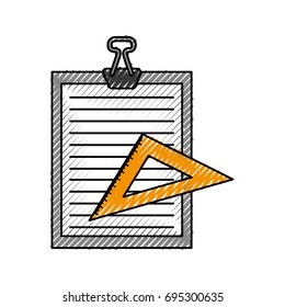 clipboard paper with rule