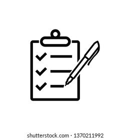 clipboard pencil icon