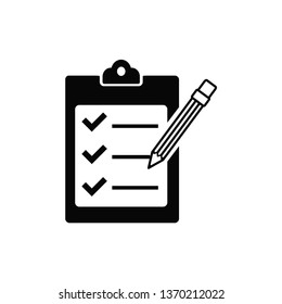clipboard pencil icon