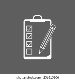 clipboard pencil icon