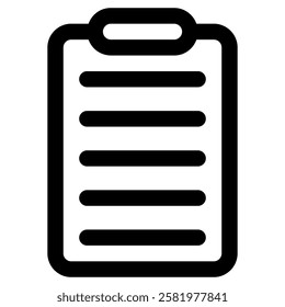 Clipboard Report Icon for Documentation File  Data