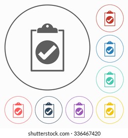 clipboard right icon