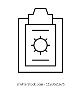 clipboard sheet document 