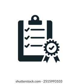 Clipboard showing check marks representing project management leading to success