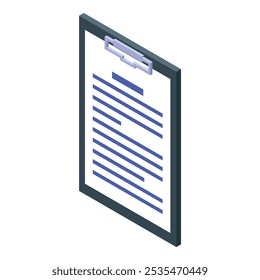 Portapapeles está mostrando un contrato, listo para que un gerente firme un nuevo Acuerdo de negocios