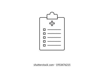 Clipboard, Task, Medical, Survey, Checkbox, Report, Document, List, Notebook, Check, Form free vector image icon