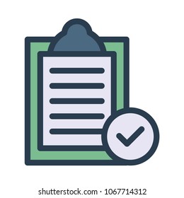 clipboard tick check 