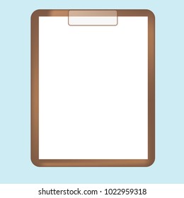 clipboard. vector. eps 10