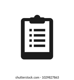 clipboard vector icon