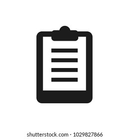 clipboard vector icon