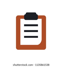 clipboard vector icon