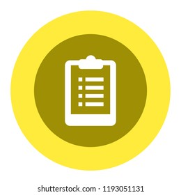 clipboard vector icon