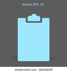 clipboard vector icon