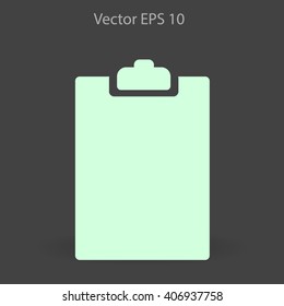 clipboard vector icon