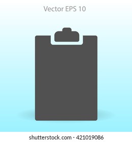 clipboard vector icon