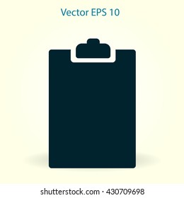 clipboard vector icon