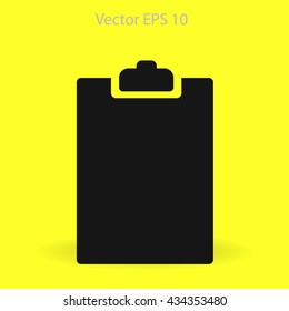 clipboard vector icon