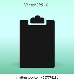 Clipboard Vector Icon