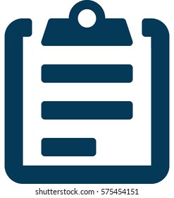 Clipboard Vector Icon