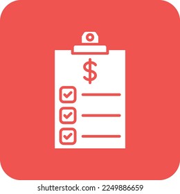 Icono del vector del portapapeles. Se puede usar para imprimir, móviles y aplicaciones web.