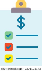 Icono del vector del portapapeles. Se puede usar para imprimir, móviles y aplicaciones web.
