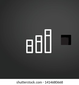 Clipboard vector icon. Clipboard concept stroke symbol design. Thin graphic elements vector illustration, outline pattern for your web site design, logo, UI. EPS 10.