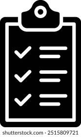Ilustración de diseño de icono de Vector de Portapapeles