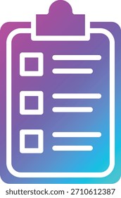 Illustration zum Entwurf eines Vektorsymbols in der Zwischenablage