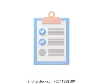 elemento de ilustración de icono del vector del portapapeles