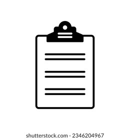 Clipboard vector icon which can easily modify or edit

