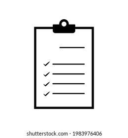 Clipboard Vector  Icons. Contains such Icons as Contact, Checklist, Petition and more. on blank background. eps10