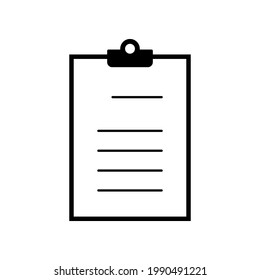 Clipboard Vector  Icons. Contains such Icons as Contact, Checklist, Petition and more. on blank background. eps10